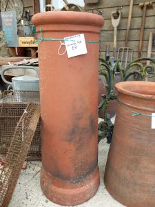 Tall Chimney pot approx 78cm height. Suitable as a planter or garden ornament.
REF NWK1082303
Price £70