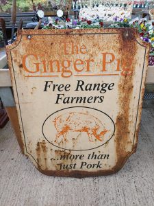 The Ginger Pig Sign