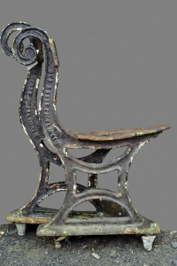 Pair of cast Bench Ends