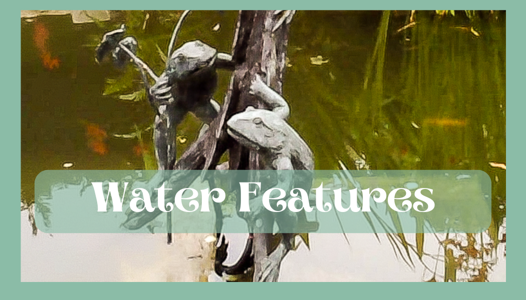 vintage water features