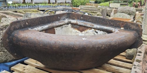Cast Iron Corner Cattle Trough