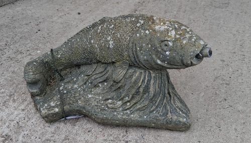 Vintage Spouting Fish