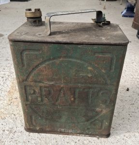 Vintage Pratts Fuel Can
