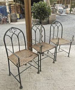 Gothic Style Metal Chairs