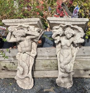 Vintage Mermaid Sconces